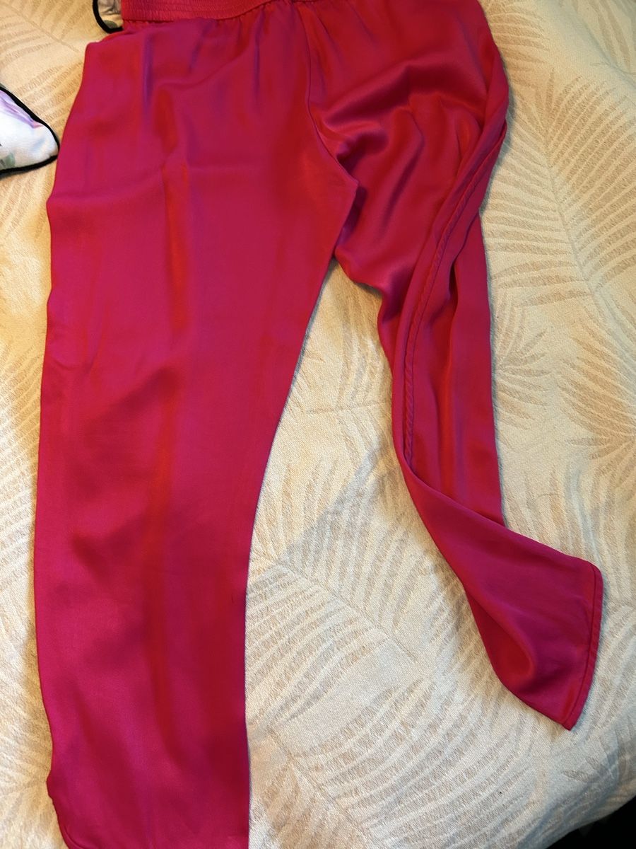 Zara Pantaloni: Pantalon fluide Zara rose vif, taille M – Nuovo (secondo la descrizione) da Martigny venduto da lovejess 1