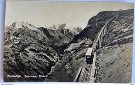 AK:  NIESENBAHN - HEGERNAIP, VIADUKT