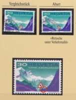 1967,ABART,SAN BERNARDINO-TUNNEL,RETUSCHE UNTER VERKEHRSTAFE