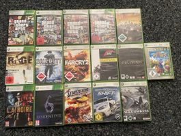 Xbox 360 Games 16 Stück