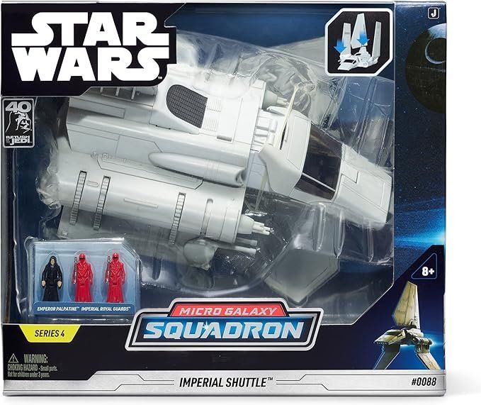 Star Wars Giocattoli: Star Wars Micro Galaxy Squadron Imperial Shuttle Series 4 – Nuovo (secondo la descrizione) da Humlikon venduto da Mustang025