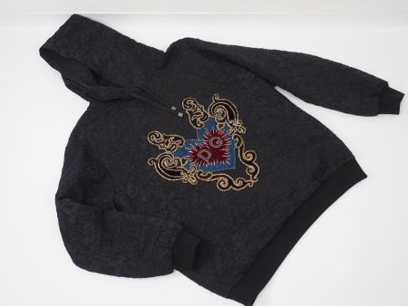 DOLCE & GABBANA Jacquard Hoodie Gr. L/XL (18116)