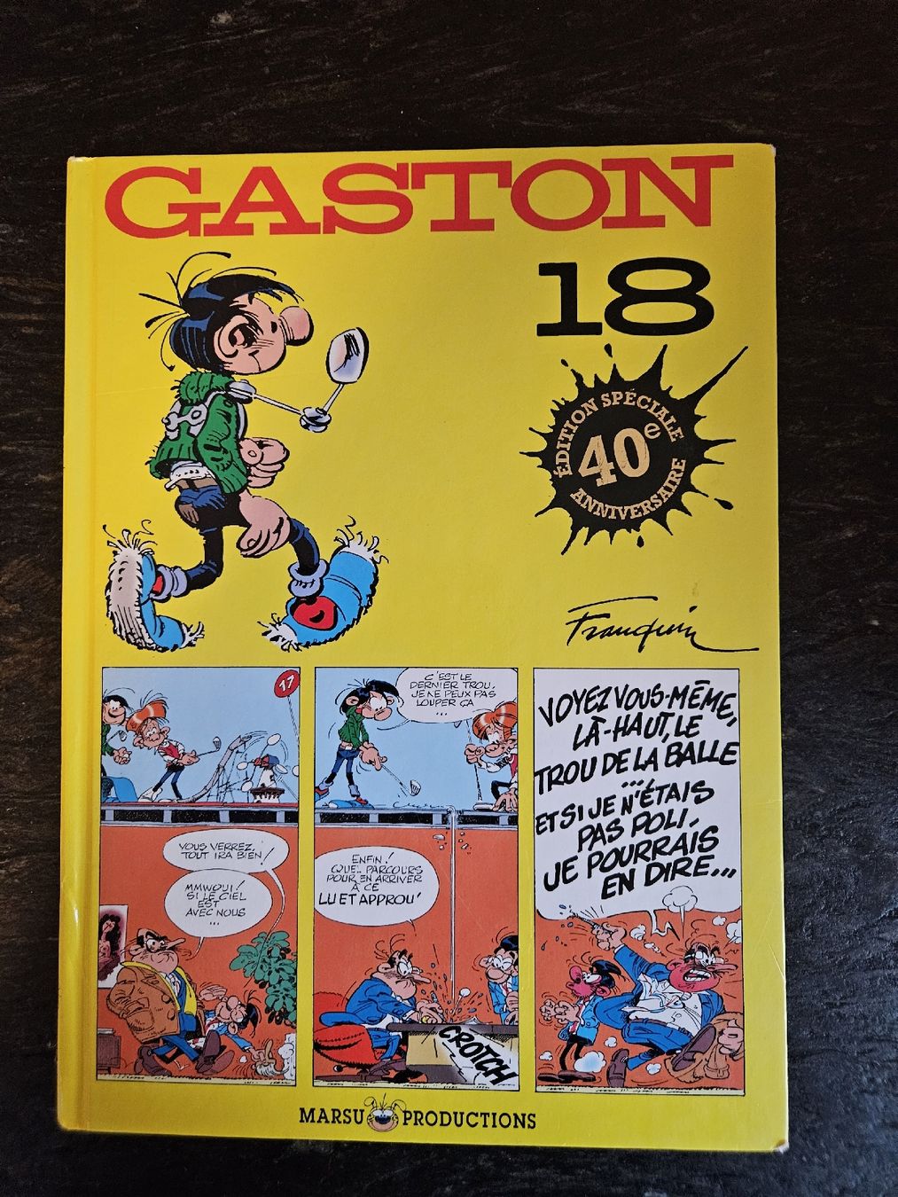 Fumetti: Gaston 18 Comic, Sonderausgabe 40 Jahre – Usato da Eschenbach SG venduto da MarThu