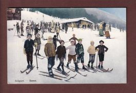 DAVOS - Skisport - 1911