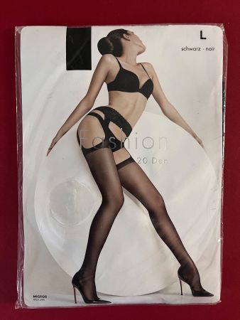 Strumpfhose Fashion, Migros, Grösse L (Im Strapslook)