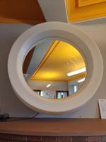 Grand Miroir Rond Ø 130 cm Design Space Age