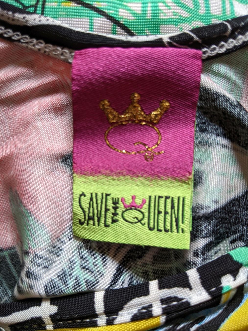 Top: SAVE THE QUEEN : Top multicolore plein de pep S – Nuovo (secondo la descrizione) da Petit-Lancy venduto da lilycerise 7