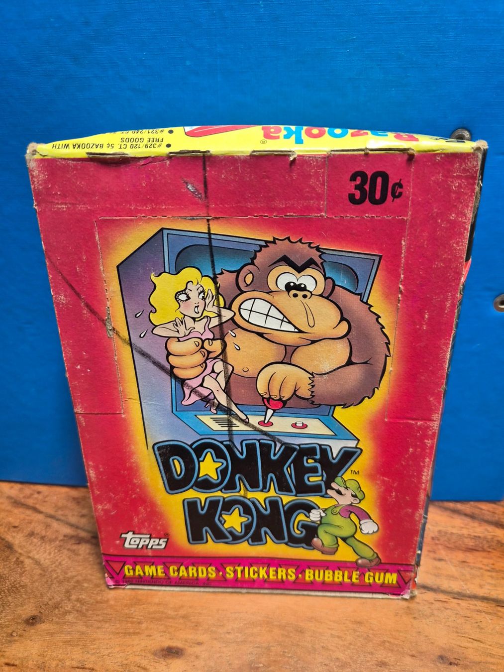 Topps Sammelbilder & Trading cards: TRADING CARDS DONKEY KONG 1982 – Neu und originalverpackt aus Schönenberg ZH von heaangst