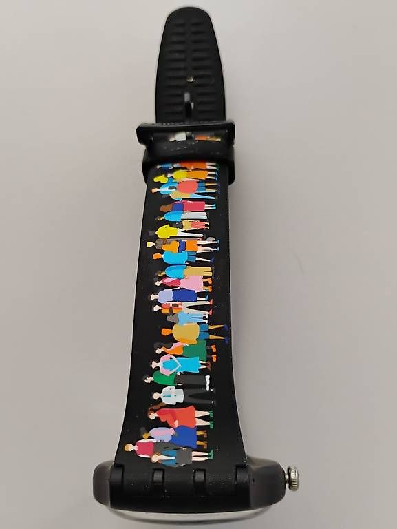 Orologi: Swatch Sammler Uhr schwarz multicolor – Usato da Giswil venduto da Anubis20 2