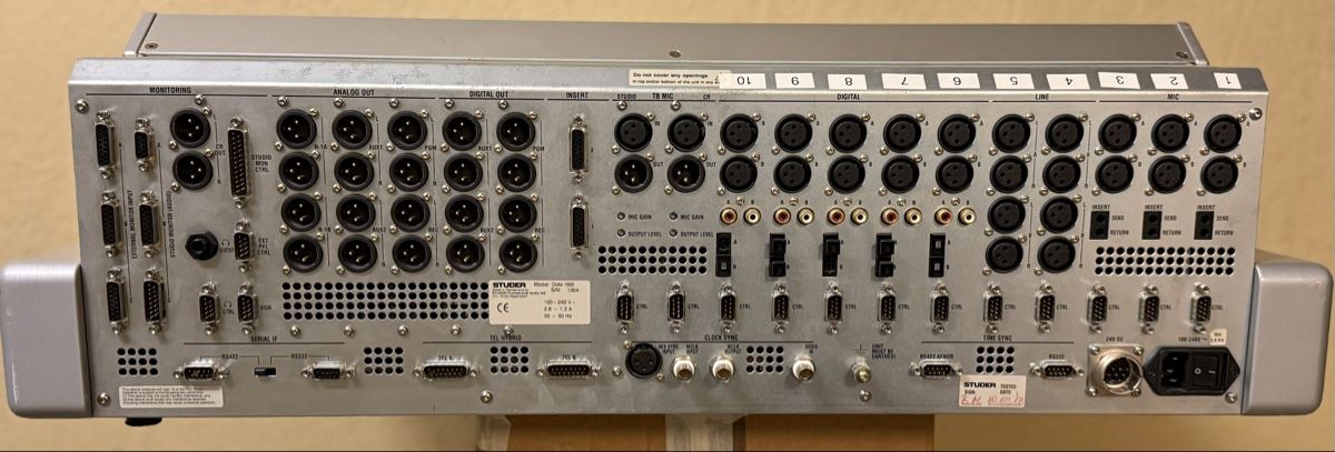 Studer Mischpulte: STUDER 1000 – Gebraucht aus Pully von shawyn 2