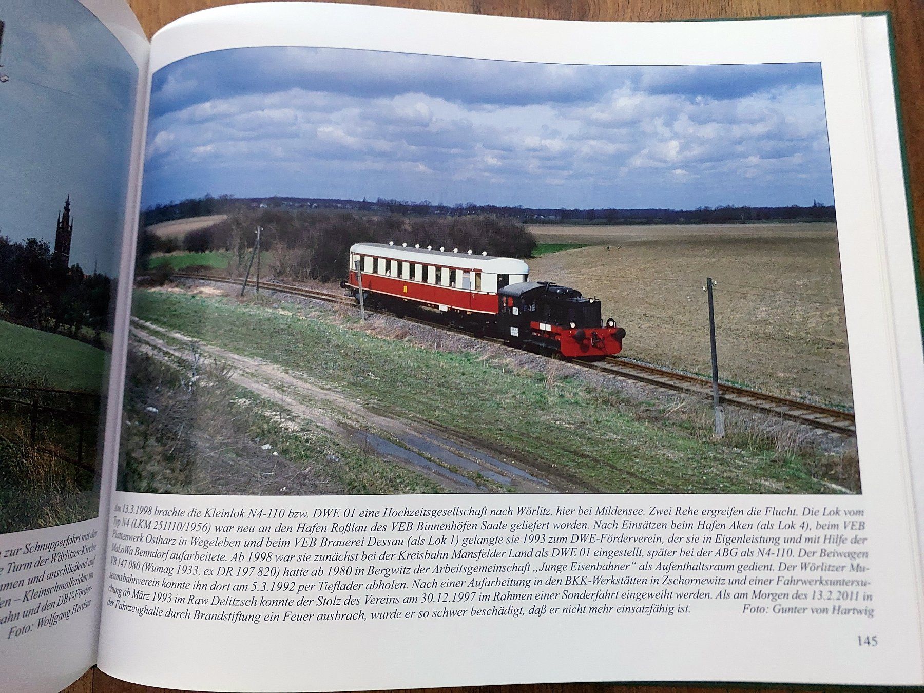 Libri: Die Dessau-Wörlitzer Eisenbahn - Ludger Kenning – Usato da Schönenwerd venduto da Steidi 4