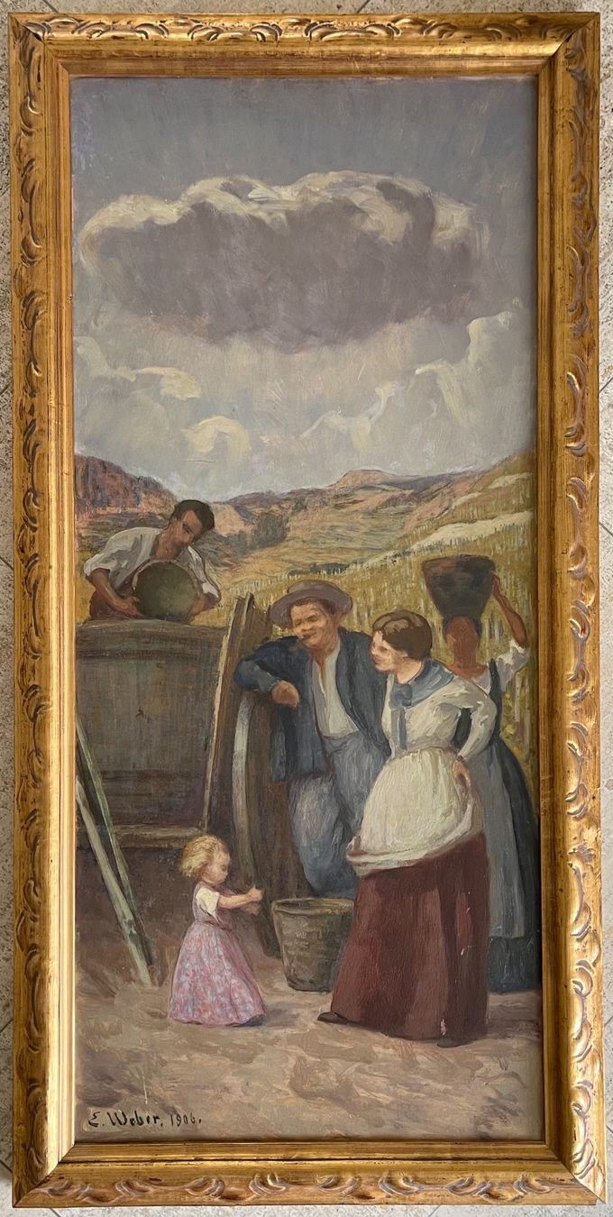 Dipinti: Emil Weber (1872-1945) – Usato da Grosshöchstetten venduto da Perle1951