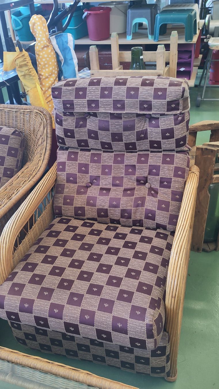 Divani: Rattan Lounge-Set, 7-teilig – Usato da Pratteln venduto da Cartonsducoeur_bl 1