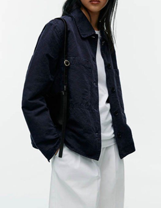 Chemisiers: Overshirt navy Gr. 36 Arket – D'occasion à Zürich par ehupp