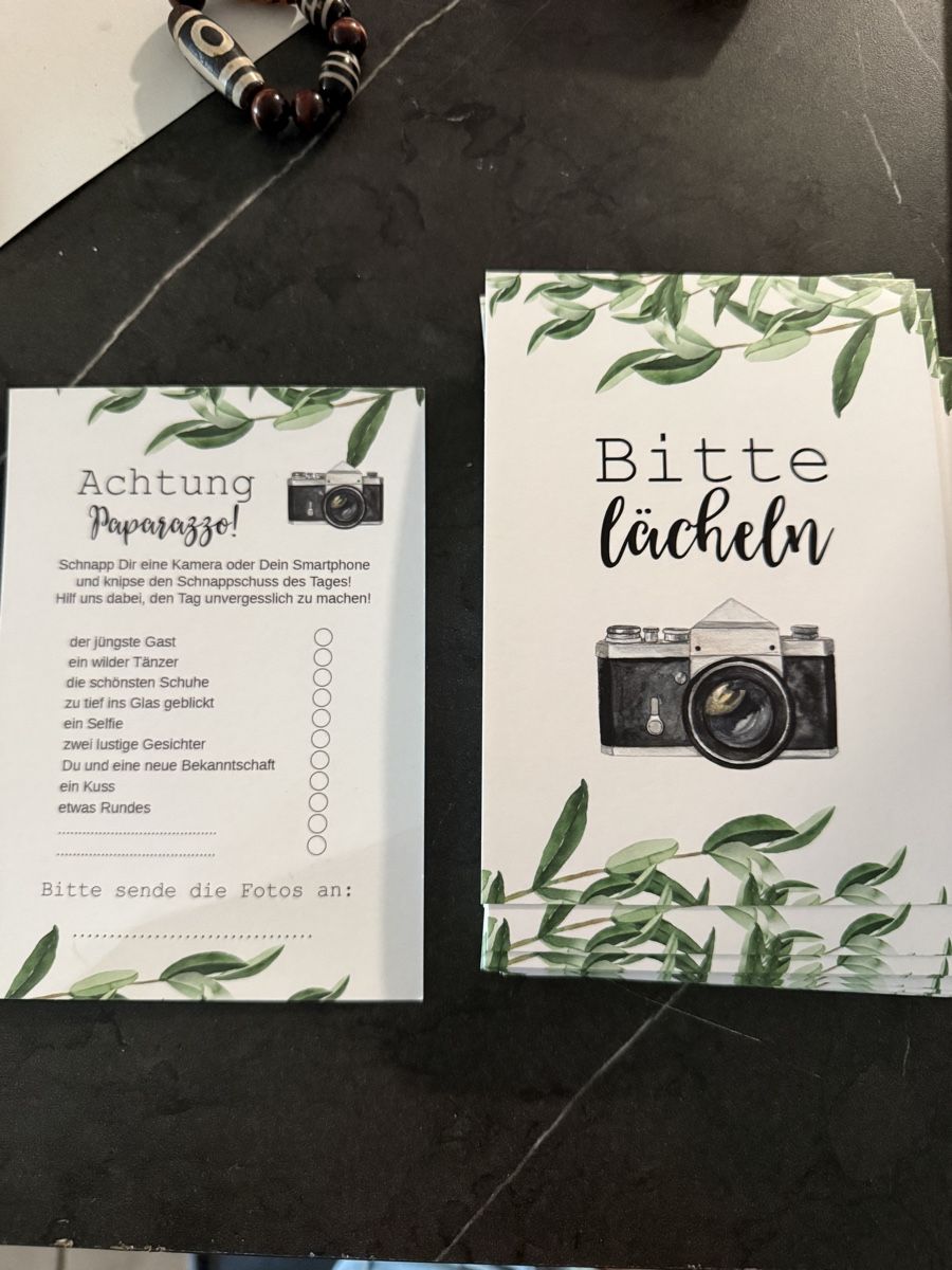 Spiele: Fotochallenge hochzeit – Neu (gemäss Beschreibung) aus Holziken von Nadine.Zimmermann