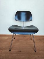 DCM Stuhl von Charles & Ray Eames in Schwarz