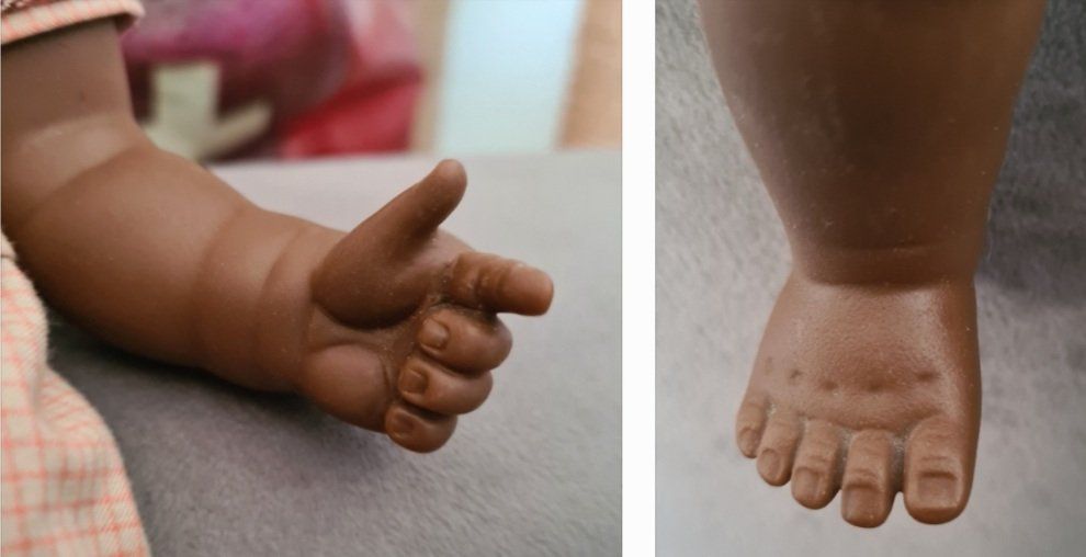 Heidi ott Puppen: Antike Heidi Ott Puppe Dunkel 1988, 32 cm – Gebraucht aus Winterthur von bibummi 7