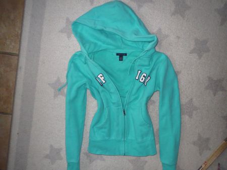 stylische TOMMY HILFIGER Damen Hoodie Jacke Gr L