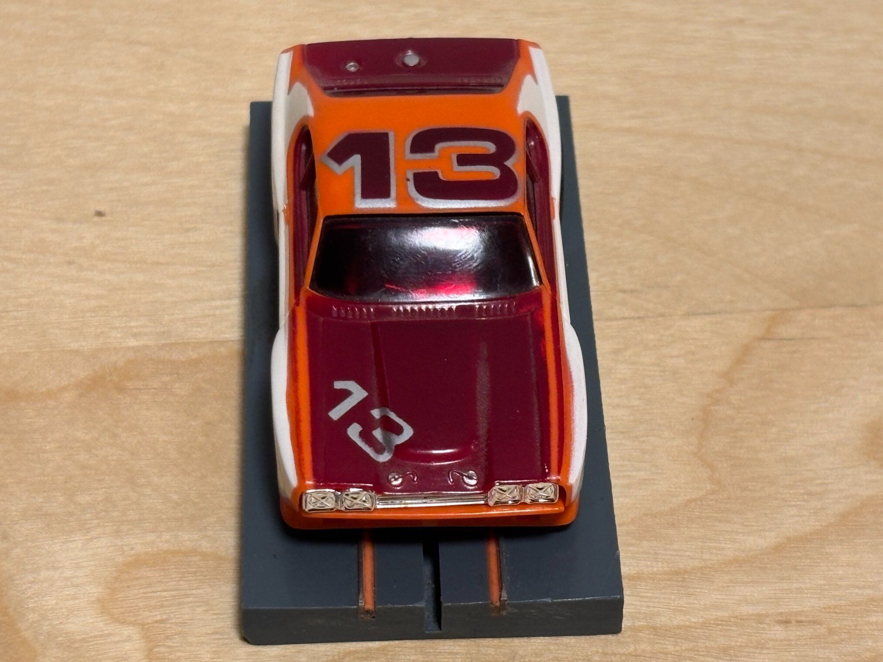 Faller Piste: Faller/Aurora AFX Ford Capri rot/orange/weiss #13 – Usato da Bülach venduto da h0slotch 7