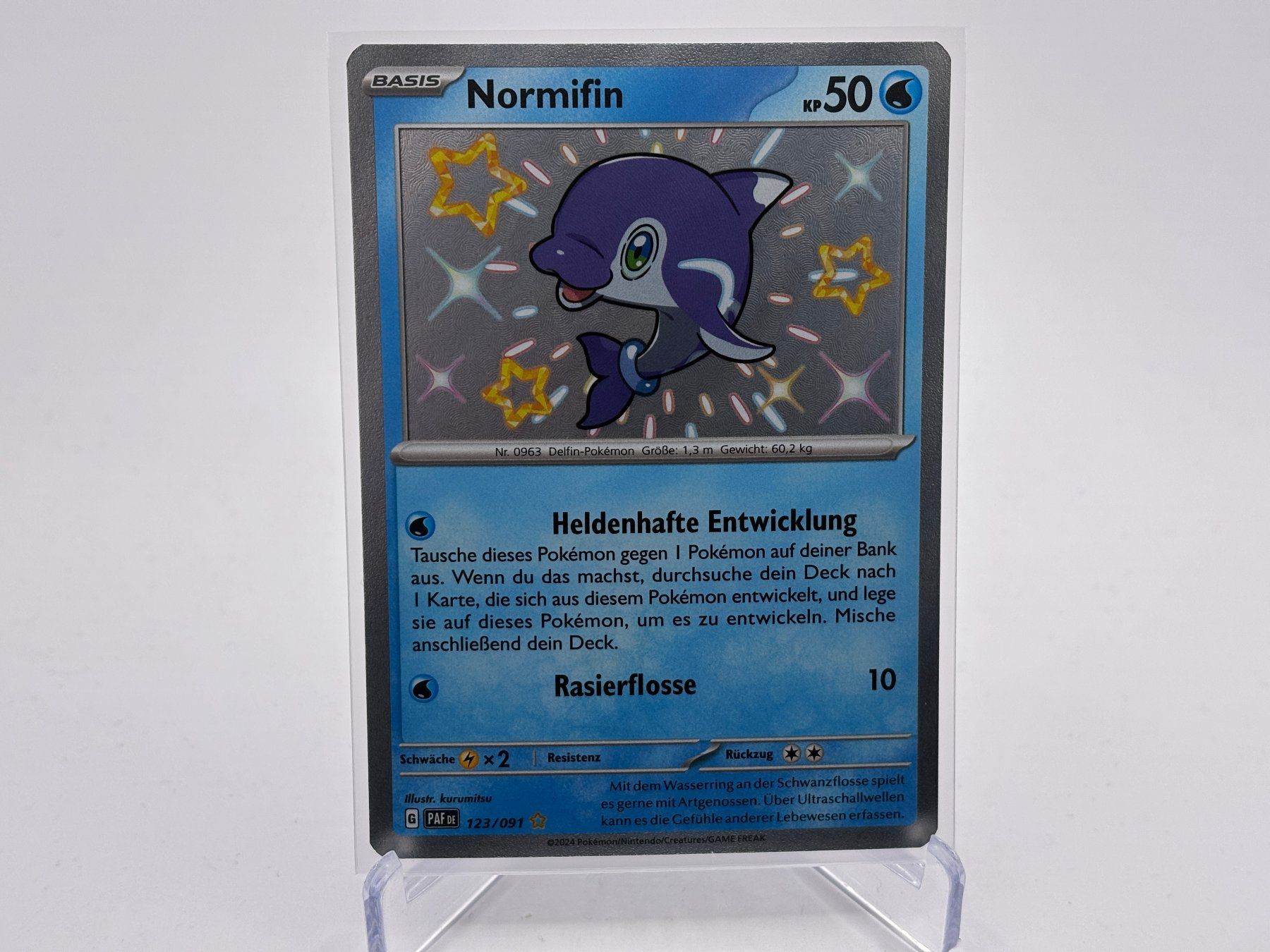 Pokémon Carte collezionabili: Paldeas Schicksale - Normifin  (PAF 123) - DE – Nuovo (secondo la descrizione) da Allschwil venduto da Bullach