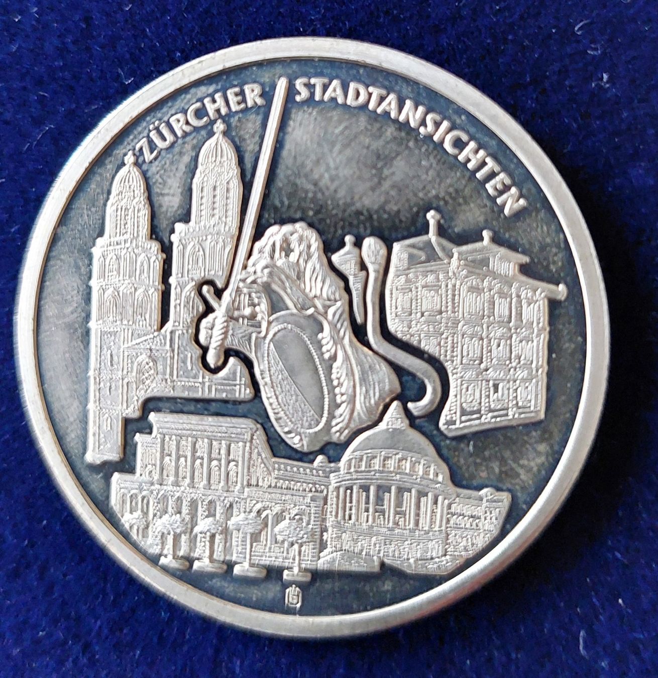 Medaillen: Medaille Grossmünster – Gebraucht aus Schaffhausen von Rosenmund 3