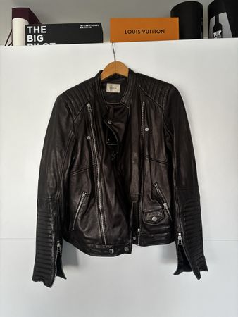 Gestuz Lederjacke, Schwarz, Gr. M - Top Zustand!