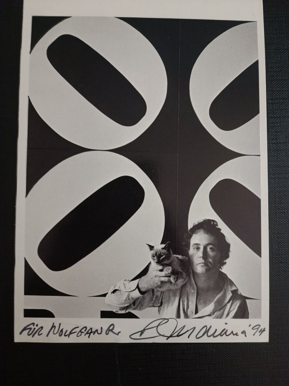 Autografi: Robert Indiana - US Künstler - handsigniert – Usato da Menziken venduto da Artographs