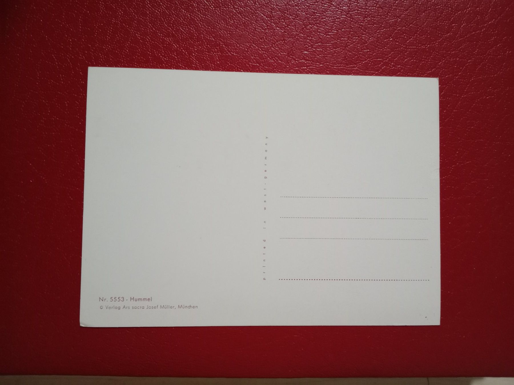 Cartoline postali: AK Kunst Hummel – Usato da Küttigen venduto da Melisch1000 1