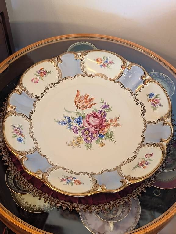 Teller: Bavaria Tirschenreuth Schale 32 cm – Gebraucht aus Ascona von ArtRomantica