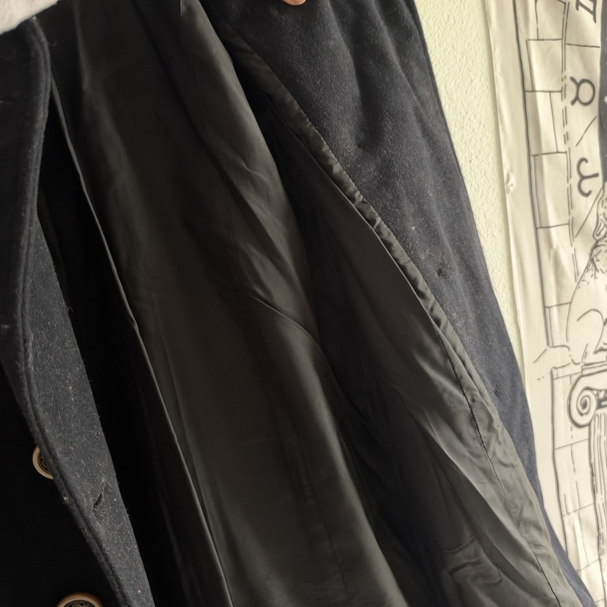 Mäntel: WARM ELEGANT BLACK MIDI WOOL COAT M – Gebraucht aus Zofingen von JumpInVintage 4
