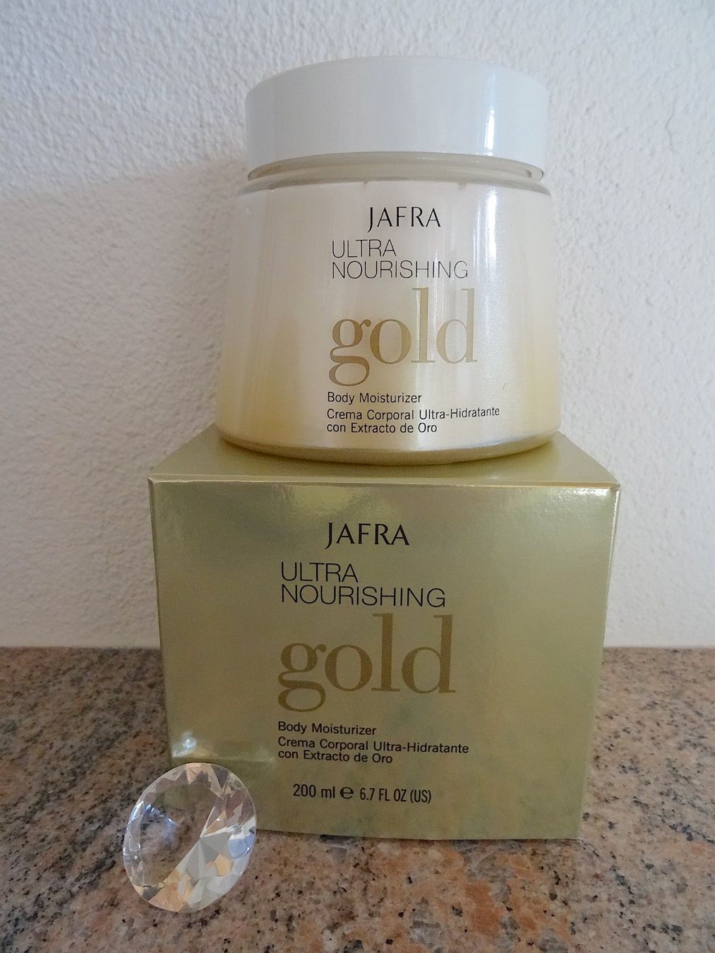Idratazione: JAFRA Gold Körpercreme mit Hyaluronsäure – Nuovo e nell'imballaggio originale da Dörflingen venduto da rudis-55