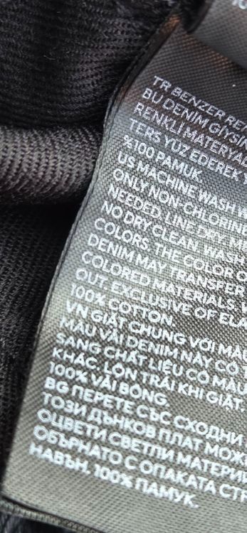 Jeans: H&M - dunkelgraue Jeans, Grösse 40, 100% Baumwolle – D'occasion à Subingen par DENDLE20 1