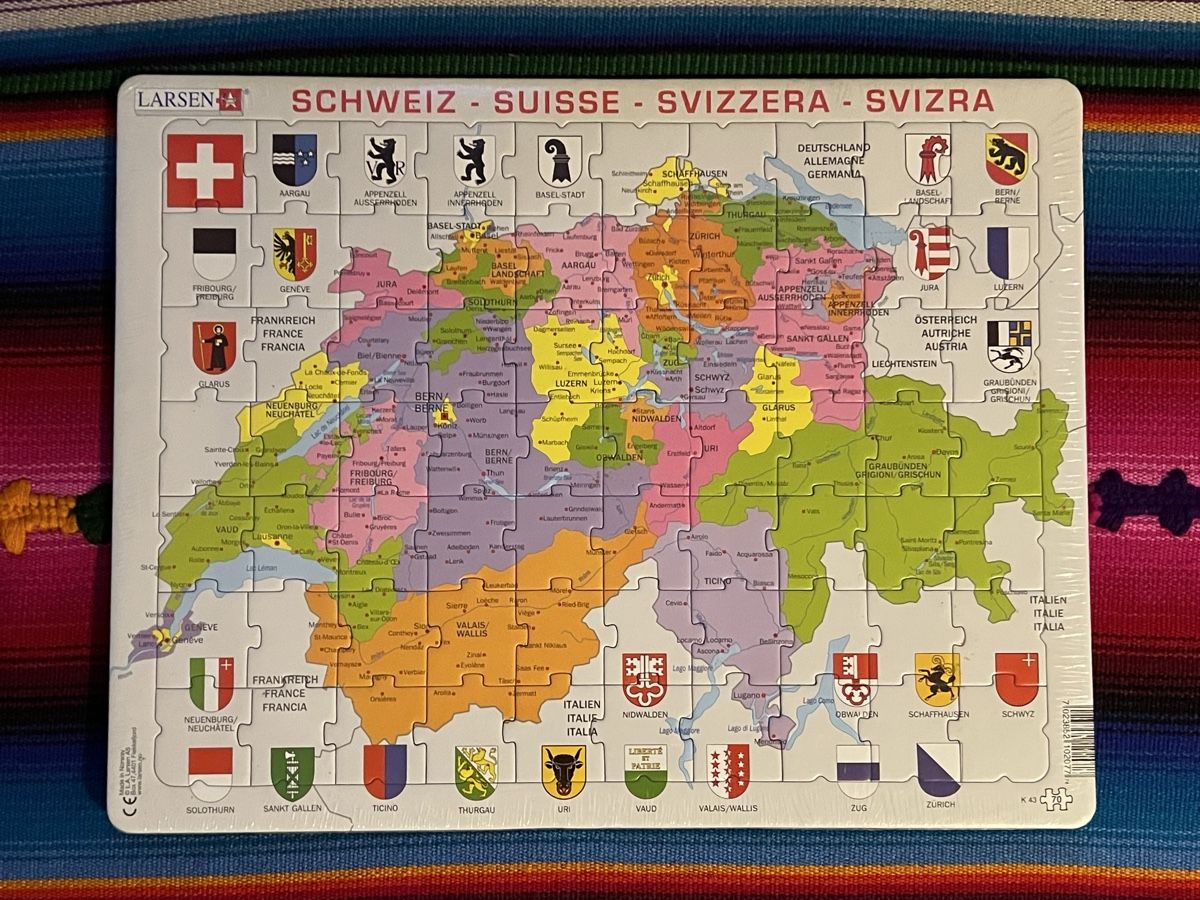 Puzzles: Larsen Puzzle Schweiz – Neuf avec emballage d'origine à zürich par kalle8004