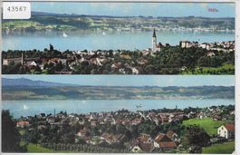 Stäfa 2 Ansichten - Litho