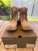 Timberland 6 Inch Premium Boot Damen Gr. 38 greige Nubuk