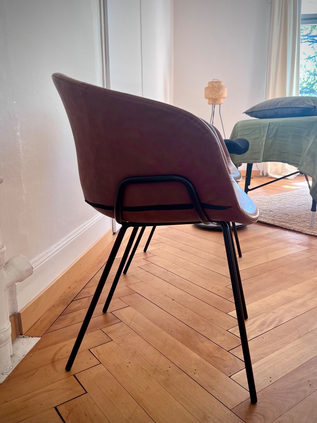 Sedie: 2er Set Stühle aus schönem Kunstleder – Usato da Dübendorf venduto da melanie_s 2