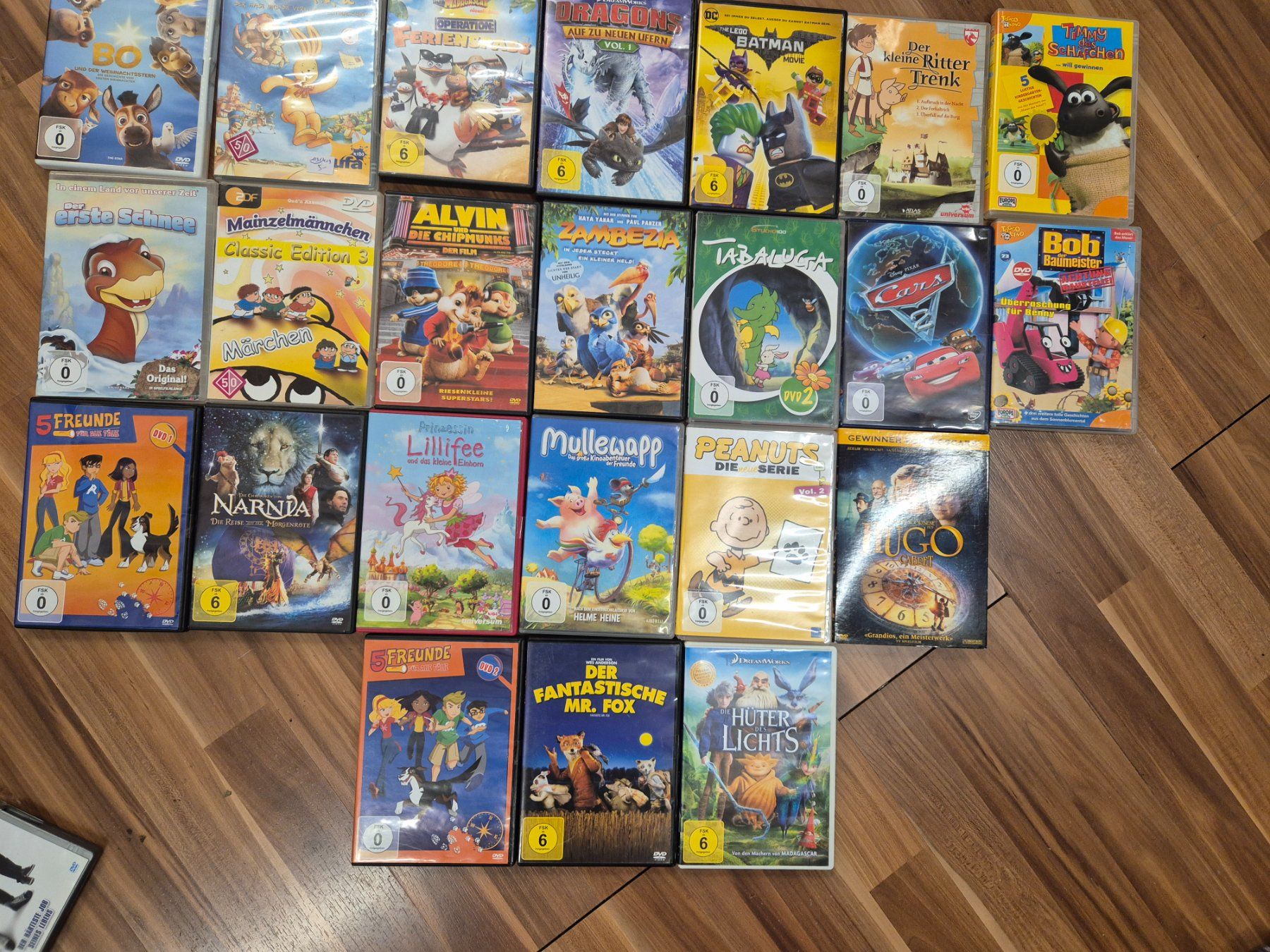 Alle DVDs: Kinder Dvd 23 Stück B6 – Gebraucht aus Schwarzenburg von Flamingo07