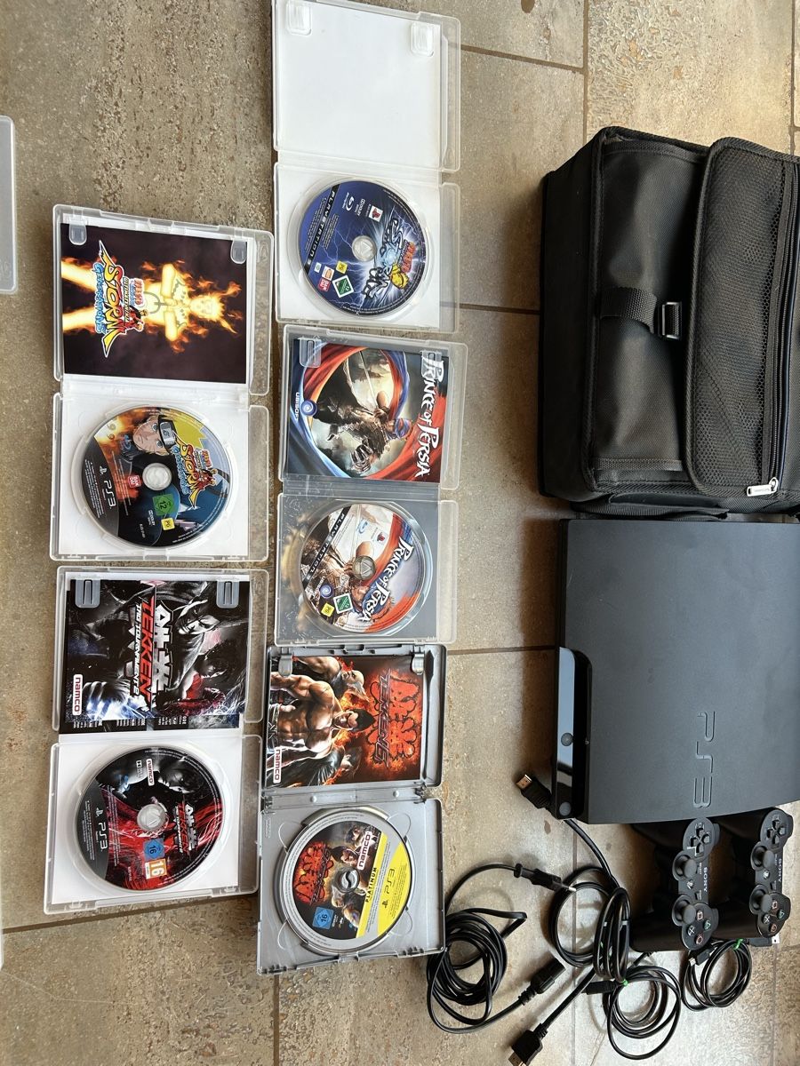 Sony Console: Sony PlayStation 3 Slim 160GB Bundle | 2 Controller | Tasche – Usato da Uhwiesen venduto da Bogi2257 5