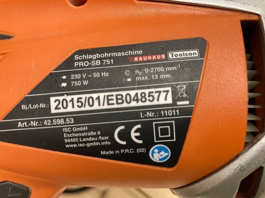Trapani: Bohrmaschine – Usato da Steffisburg venduto da haryco2 1