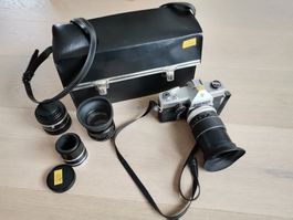 Cosina Hi-Lite, Vintage Kamera, Analoge Kamera, Altes Fotoca
