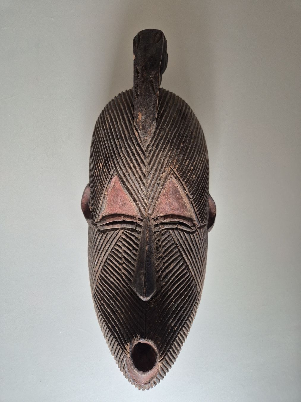 Internationale Kunst: Masque songye Congo art tribal primitif Afrique Africain – Gebraucht aus Tramelan von La_mine_d_art 8