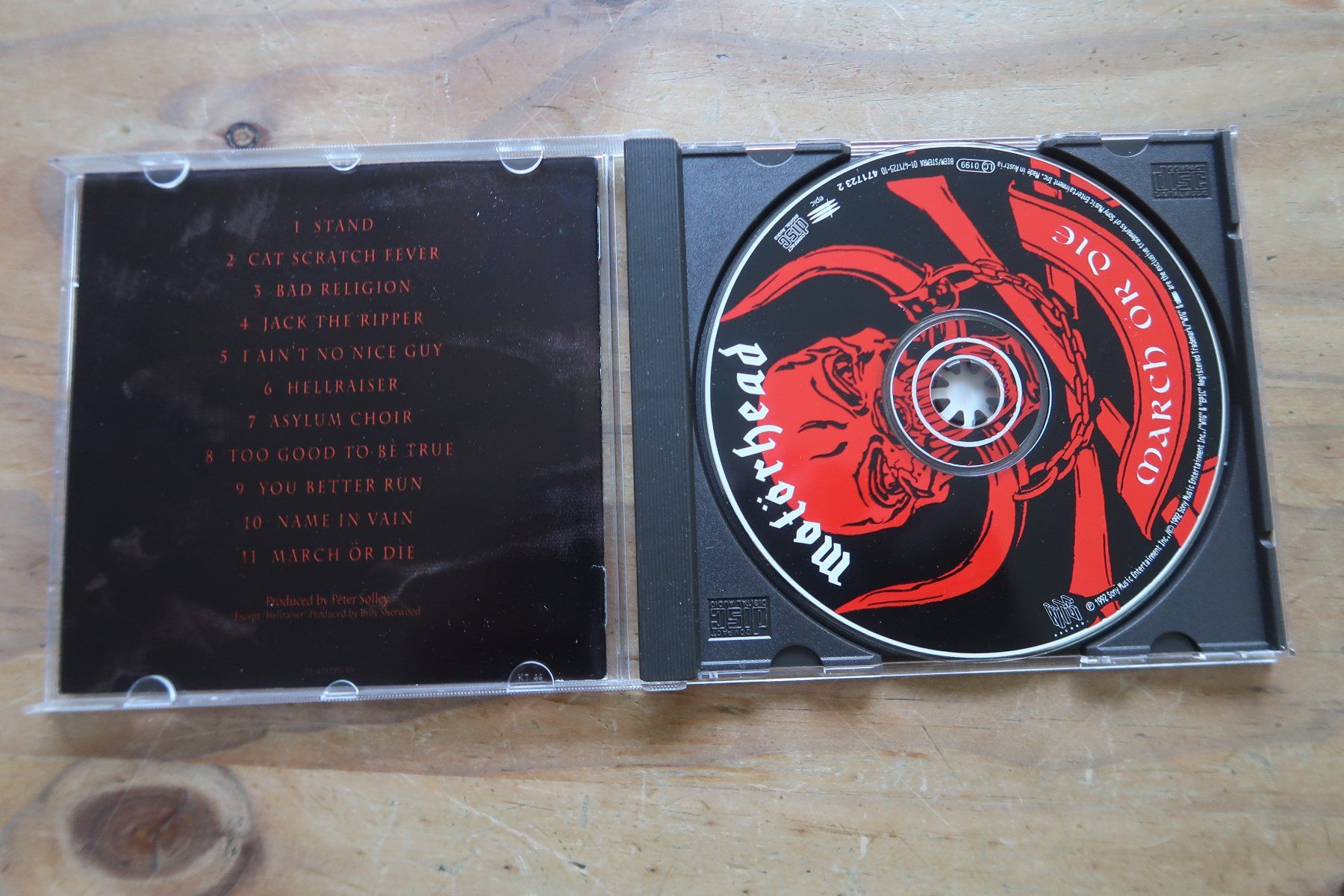 CD: MOTÖRHEAD - MARCH ÖR DIE -  CD – Usato da Basel venduto da Patiscat 3