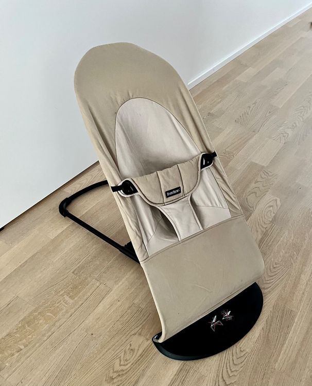 BabyBjörn Transat Balance Soft Jersey Tissé, gris sauge clair