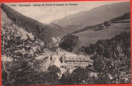 NOIRAIGUE Usines du Furcil et gorges de l'Areuse