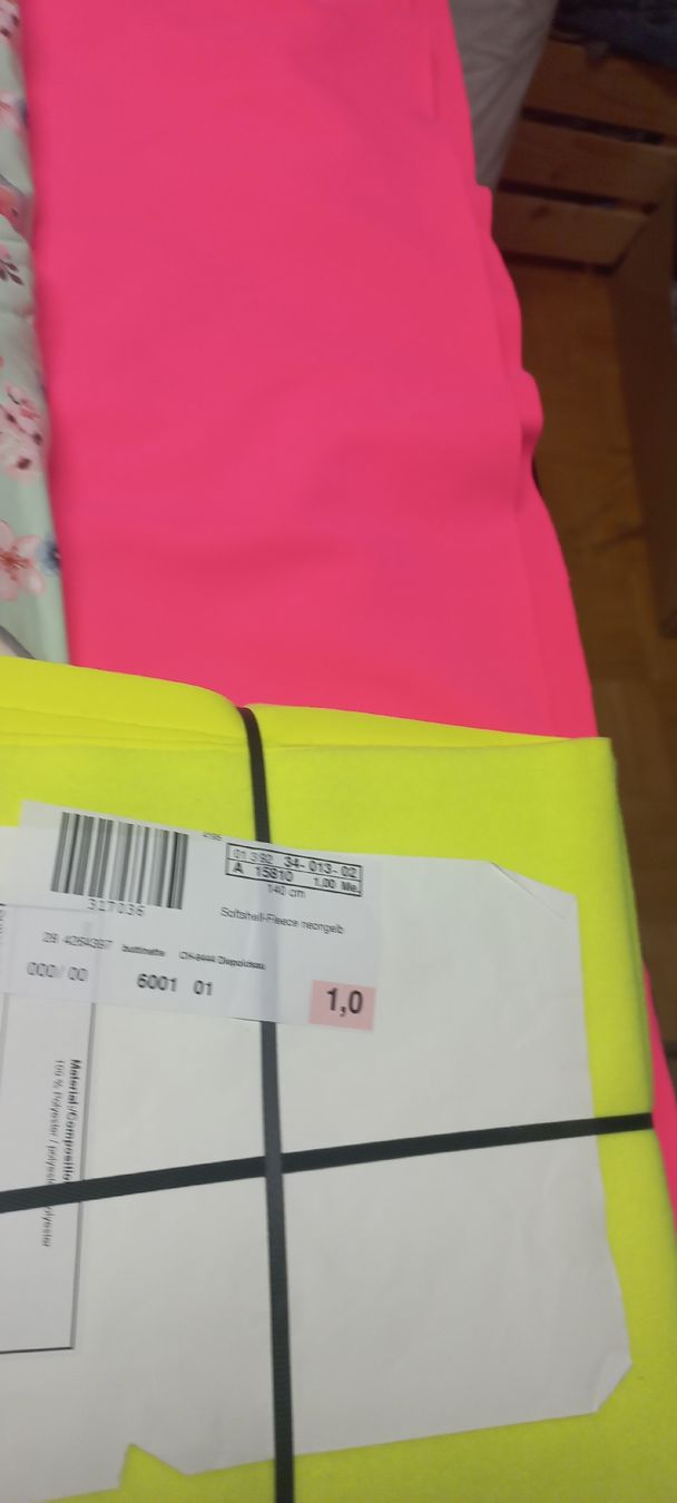 Tessuti: Softshell Stoffpacket – Nuovo (secondo la descrizione) da Flawil venduto da nimyqu 3