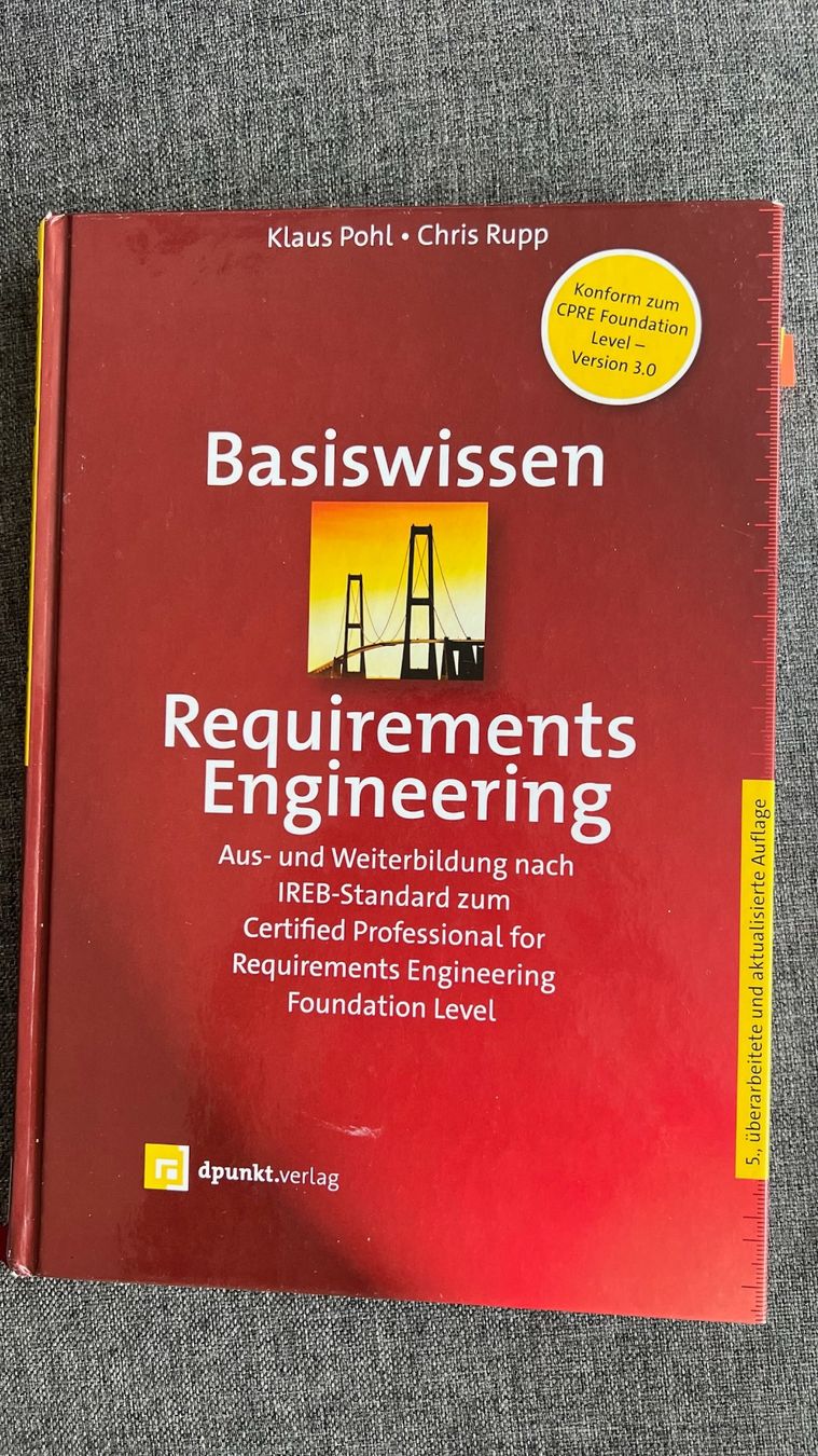 Livres: Requirements Engineering – D'occasion à Bern par min_x5b5