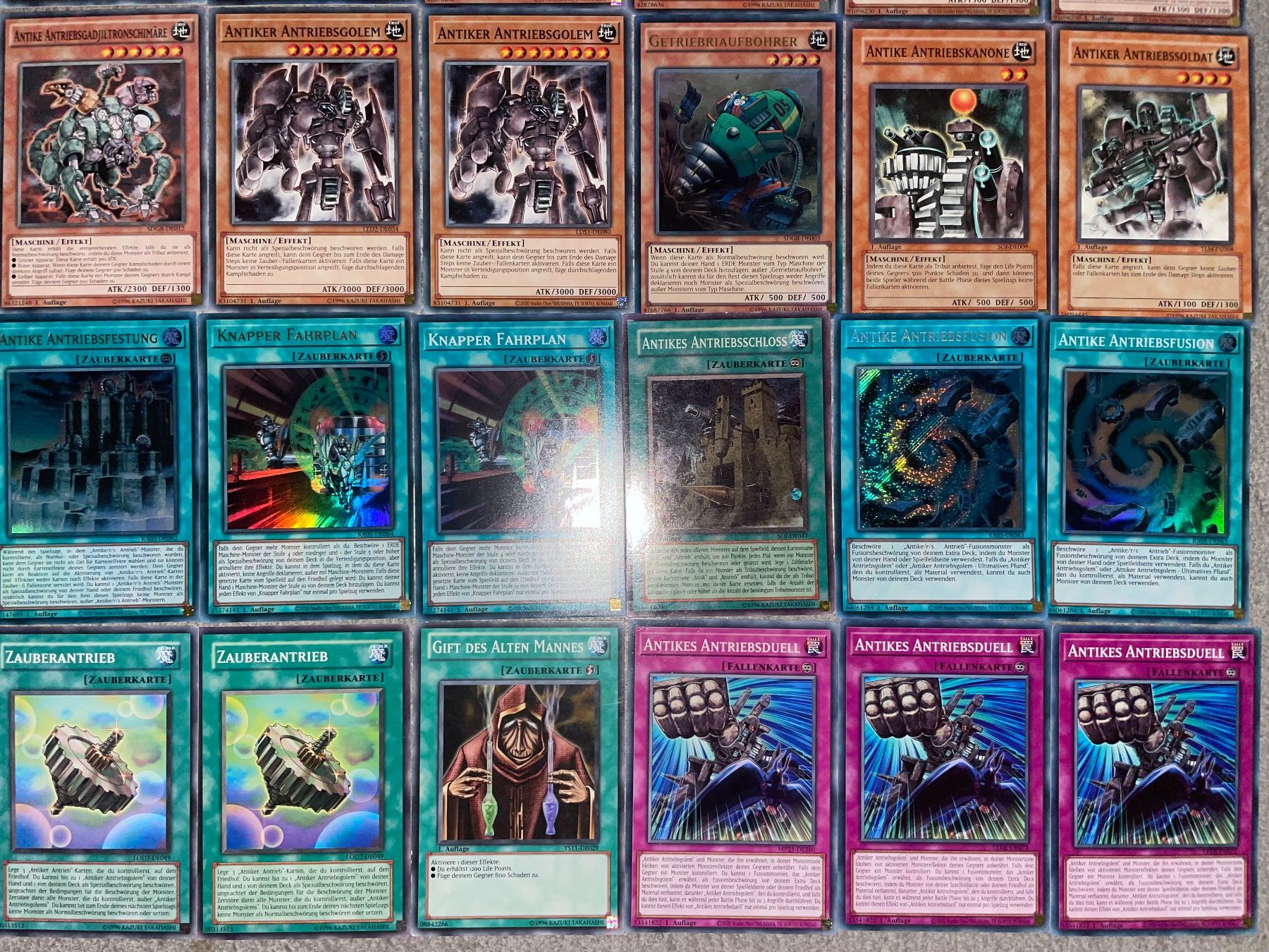 Yugioh Carte collezionabili: YuGiOh Top Antiker Antrieb Deck! – Usato da Altstätten SG venduto da ChangeMaker 4