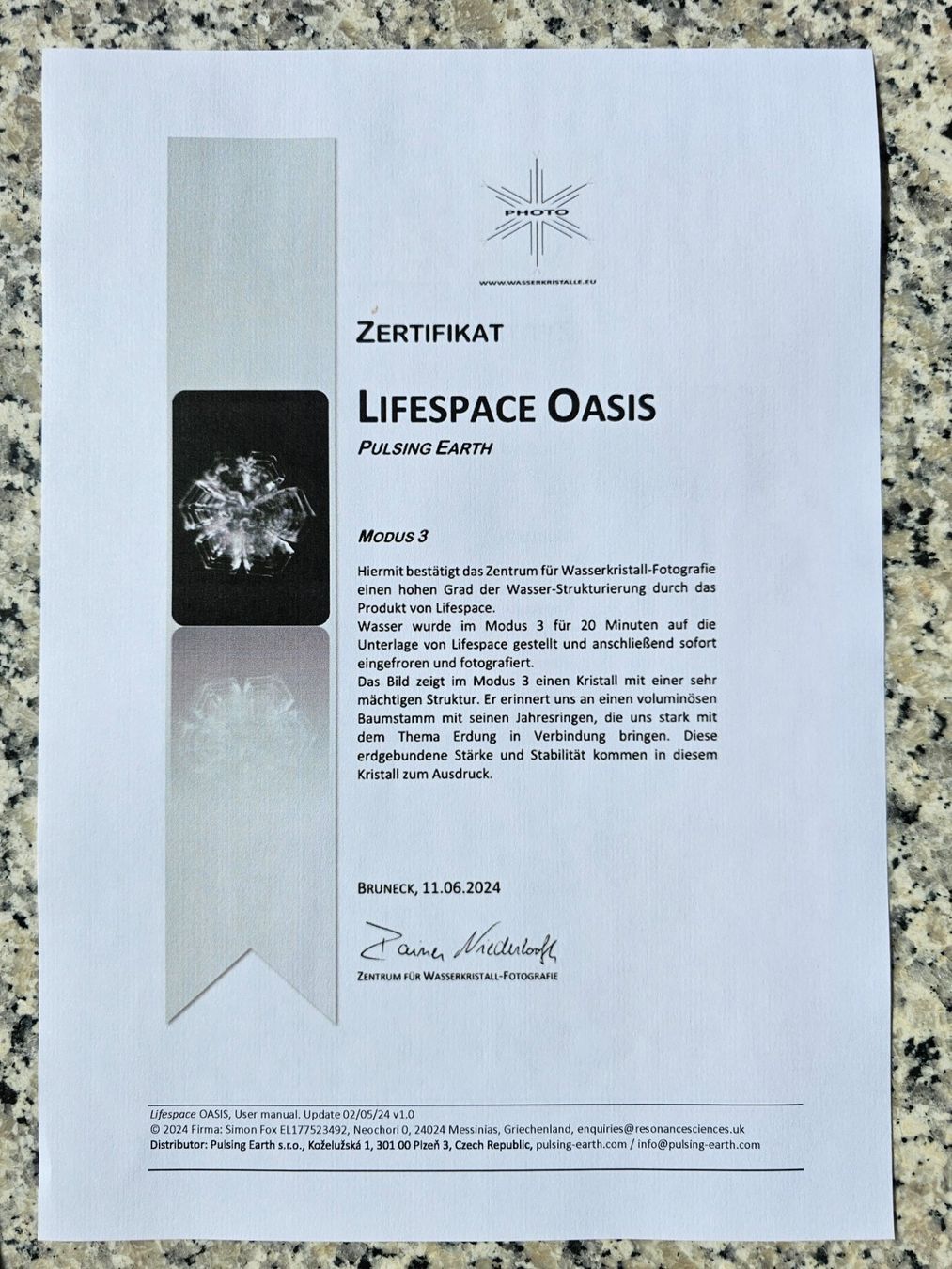 Attrezzature mediche: Lifespace OASIS Wasserenergetisierung – Nuovo (secondo la descrizione) da Münchenbuchsee venduto da pisa87 8