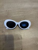 weisse sonnenbrille