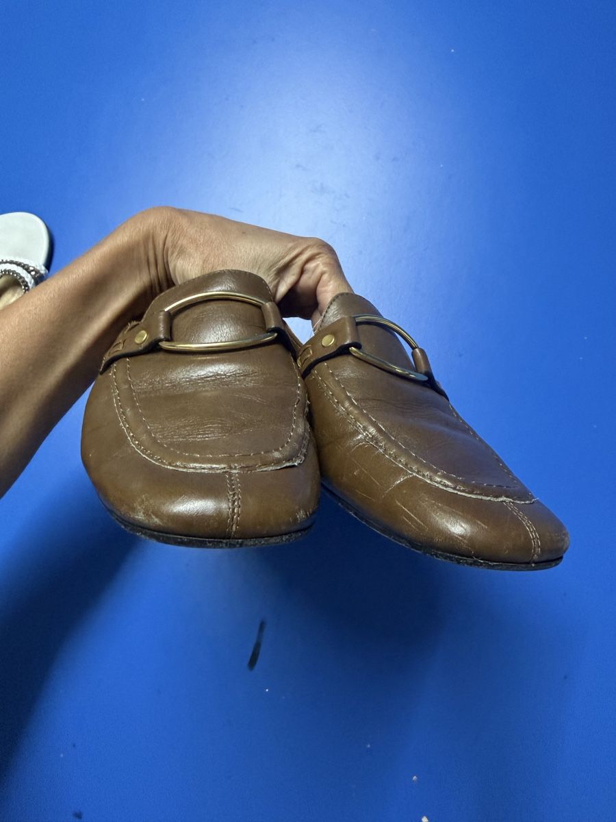 Isabel Marant Scarpe da donna: Isabel Marant loafers, brown leather – Usato da Herrliberg venduto da Tubalp 5
